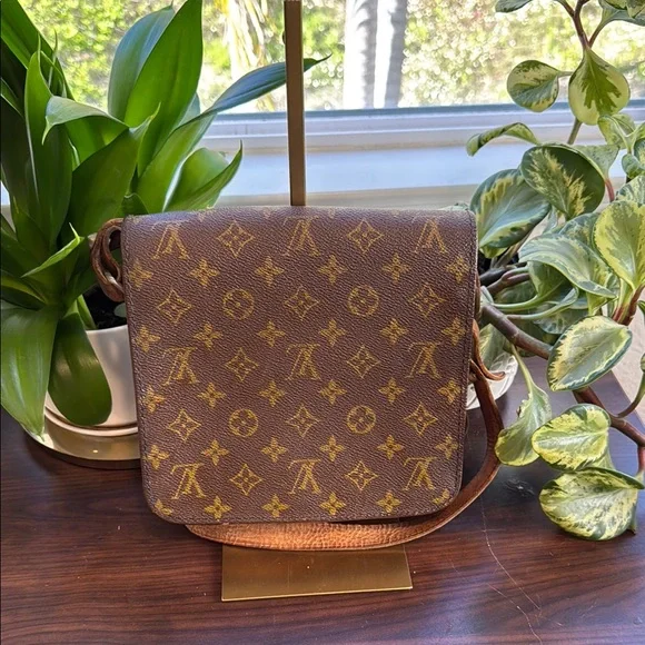 Louis Vuitton Monogram Cartouchiere Monogram Crossbody Bag Messenger Flap